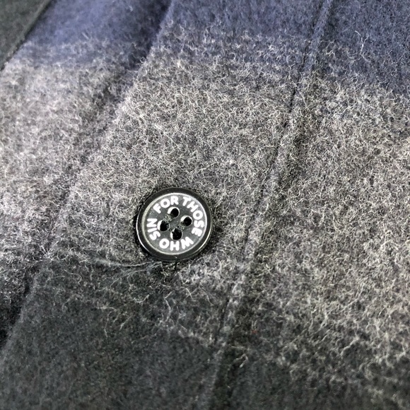 For Those Who Sin Hunter S. Thompson Gonzo Flannel - Picture 9 of 13